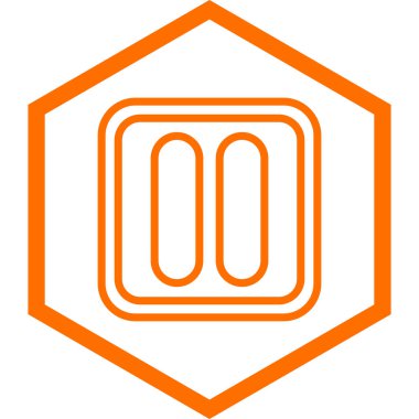 Modern b 'nin vektör illüstrasyonu eksik simgesi