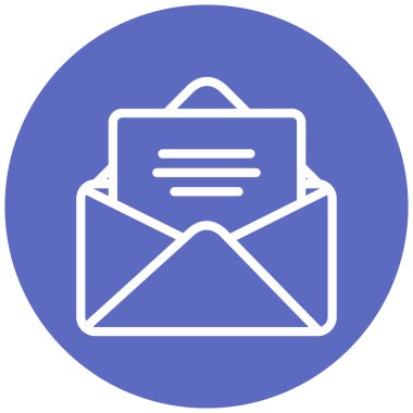 posta simgesi, vektör illüstrasyonu