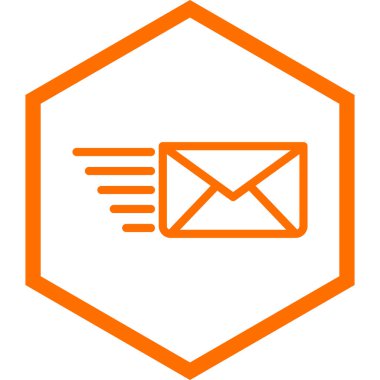 posta simgesi, vektör illüstrasyonu