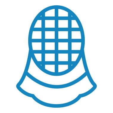 Waffle. Web simgesi basit illüstrasyon