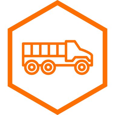 kamyon simgesi çizimi