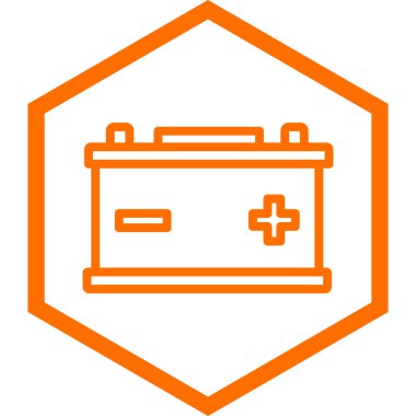 pil simgesi. vektör illüstrasyonu