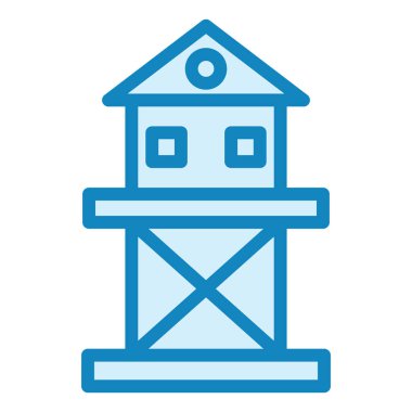 Towe modern simge vektör illüstrasyonunu izleyin  