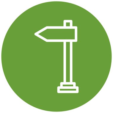 yol işaretleri vektör çizim