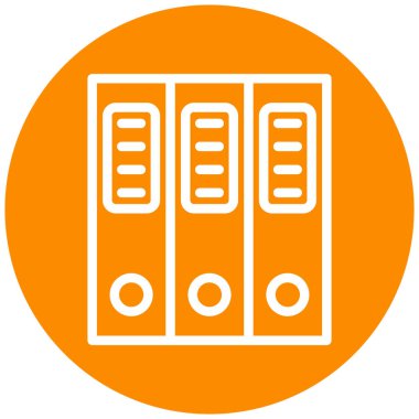 ofis dizinleri ikon vektör illüstrasyonu