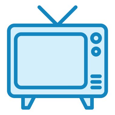 TV Uygulaması modern simge vektör illüstrasyonu 