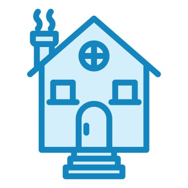 Kulübe modern simge vektör illüstrasyonu  