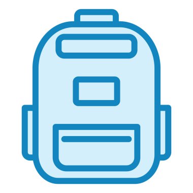 Bagpack modern icon vector illustration 