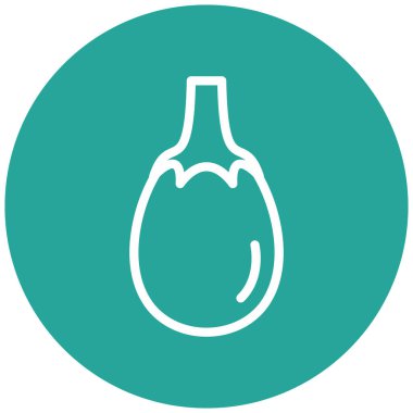 Gıda ve sebzenin vektör simgesi