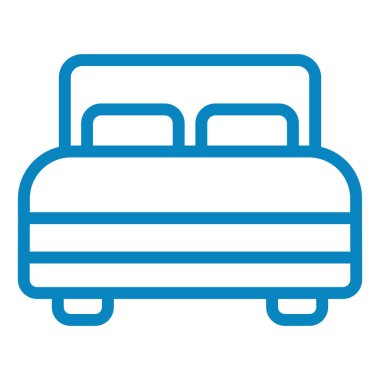 Otel vektör simgesi modern basit tasarım