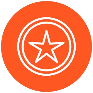 yıldız simgesi, vektör çizimi