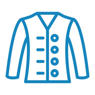 Kumaş. Web simgesi basit illüstrasyon