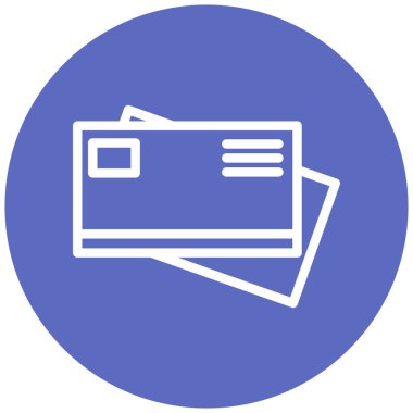 Kredi kartı vektör simgesi