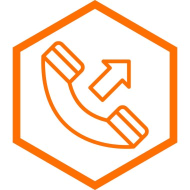 - Telefon. Web simgesi basit illüstrasyon