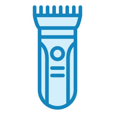 Saç makası. Web simgesi basit illüstrasyon 