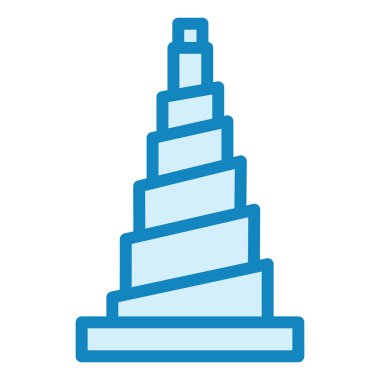 Samarra modern simge vektör illüstrasyonu 