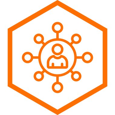 seo modern simgesinin vektör illüstrasyonu