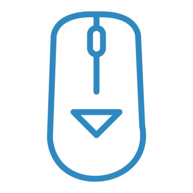 Fare. Web simgesi basit illüstrasyon