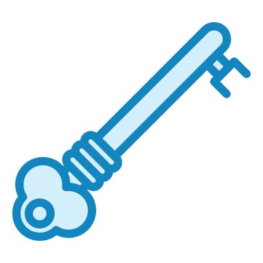 anahtar modern simge vektör illüstrasyonu