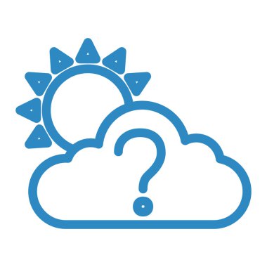 Bulut hesaplama simgesi. vektör illüstrasyonu