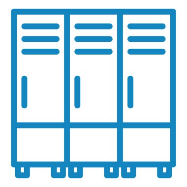 Dolap. Web simgesi vektör illüstrasyonu