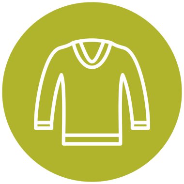 giysi simgesi vektör illüstrasyonu