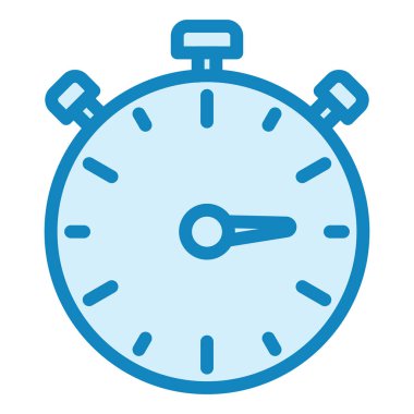 kronometre modern simge vektör illüstrasyonu