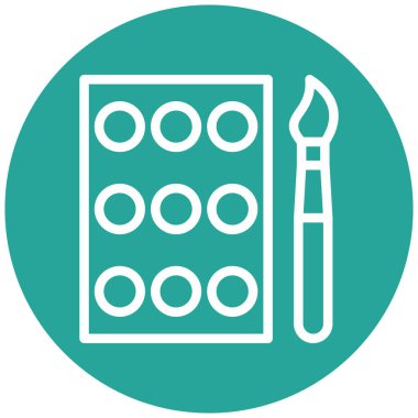 Kalem. Web simgesi basit tasarım