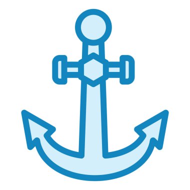 çapa simgesi vektör illüstrasyonu