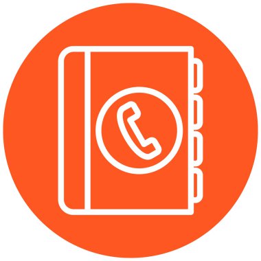 Kitap. Web simgesi basit illüstrasyon