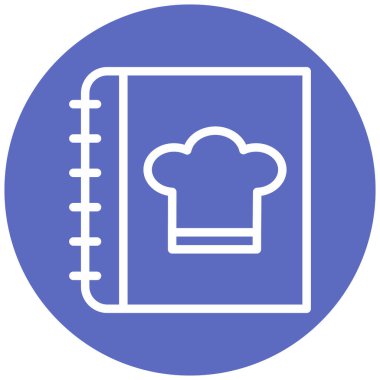 Kitap. Web simgesi basit illüstrasyon