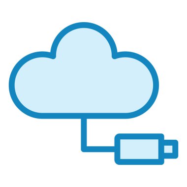 Bulut kablosu Basit resimleme