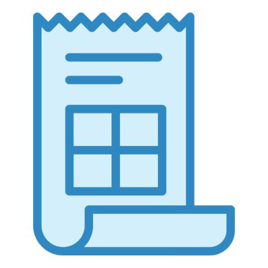 Hesap tablosu. Web simgesi basit illüstrasyon