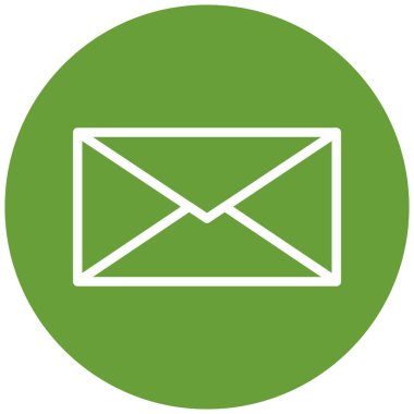 posta simgesi, vektör illüstrasyonu