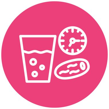 vektör besin simgesi illüstrasyonu