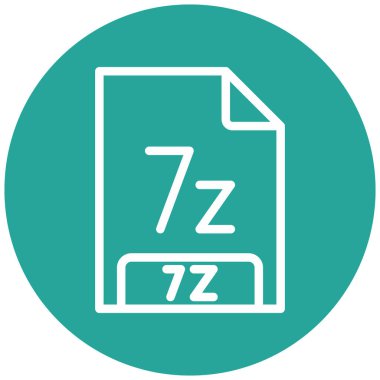 dosya biçimi simgesi, vektör illüstrasyonu