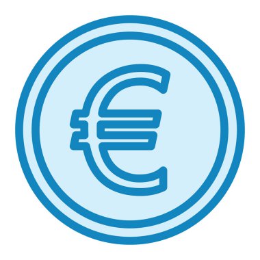 Avro işareti simgesi, vektör illüstrasyonu