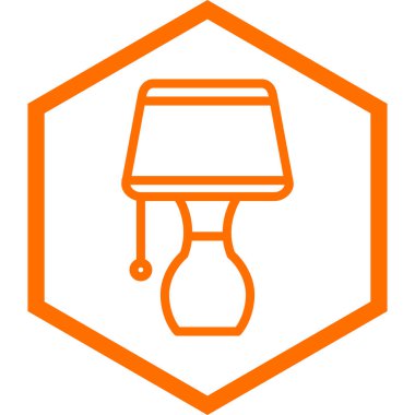 Lamba simgesinin vektör illüstrasyonu