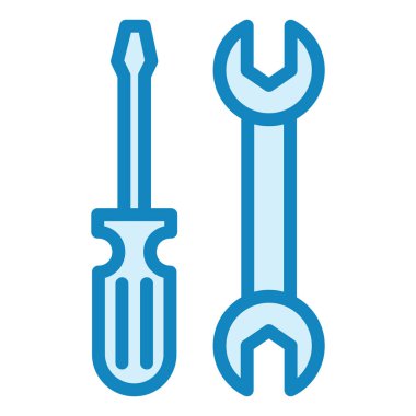 Aletler. Web simgesi basit illüstrasyon