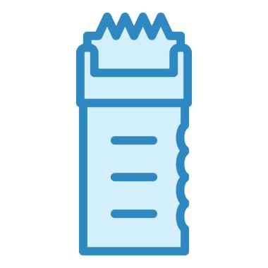 Şok tabancası. Web simgesi basit illüstrasyon