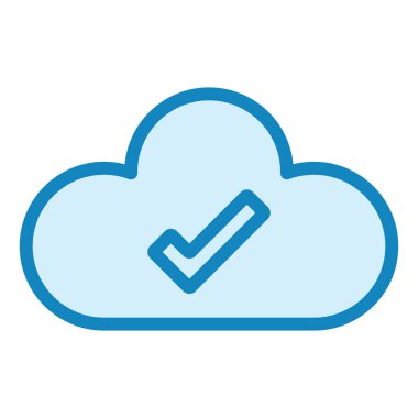 Bulut kontrolü. Web simgesi