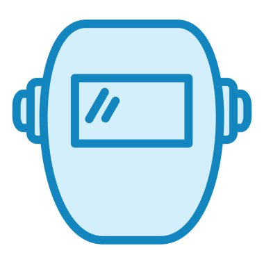 Kaynak Miğfer simgesinin vektör çizimi