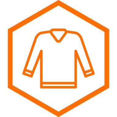 Kumaş. Web simgesi basit illüstrasyon