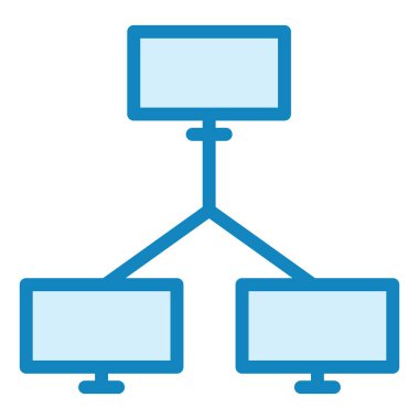 Bağlantı simgesi. Basit resimleme