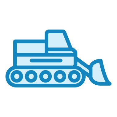 Kar Kamyonu ikonu vektör illüstrasyonu