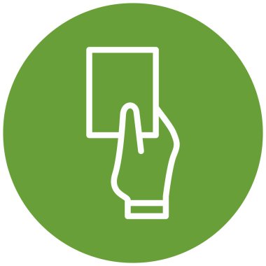 el simgesi vektör illüstrasyonu