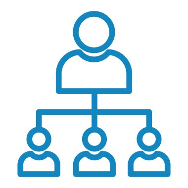 ağ paylaşım vektörü simgesi