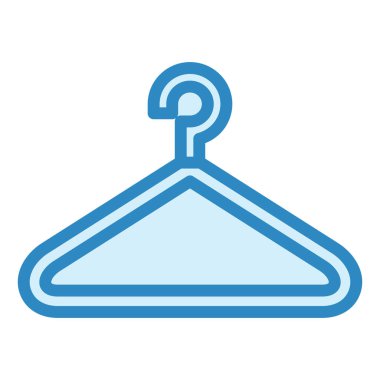 Askı. Web simgesi basit illüstrasyon