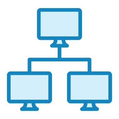 İşbirliği simgesi. Basit resimleme