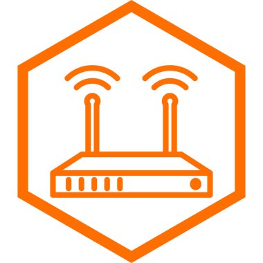 Yönlendirici simgesi, vektör illüstrasyonu